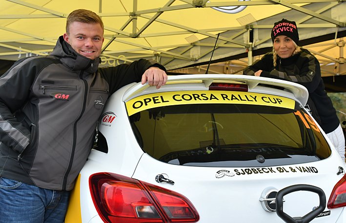Marco Gersager og Jeannette Kvick sluttede sæsonen 2017 som guldvindere i to klasser og bronzevindere i den overordnede Dansk Super Rally-kategori. Nu er de blandt fire nominerede hold til titlen Årets Rally Team 2017.
(Foto: MD/autoMOTIV - specialpress@gmail.com)